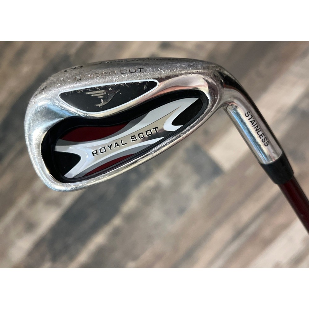 Tommy Armour Royal Scot Single 6 Iron Under Cut Mid Firm Flex Graphite Shaft RH